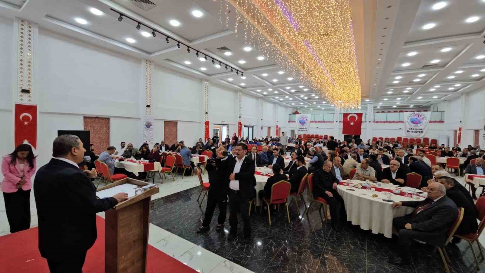 Darende’de bayramlaşma programı düzenlendi