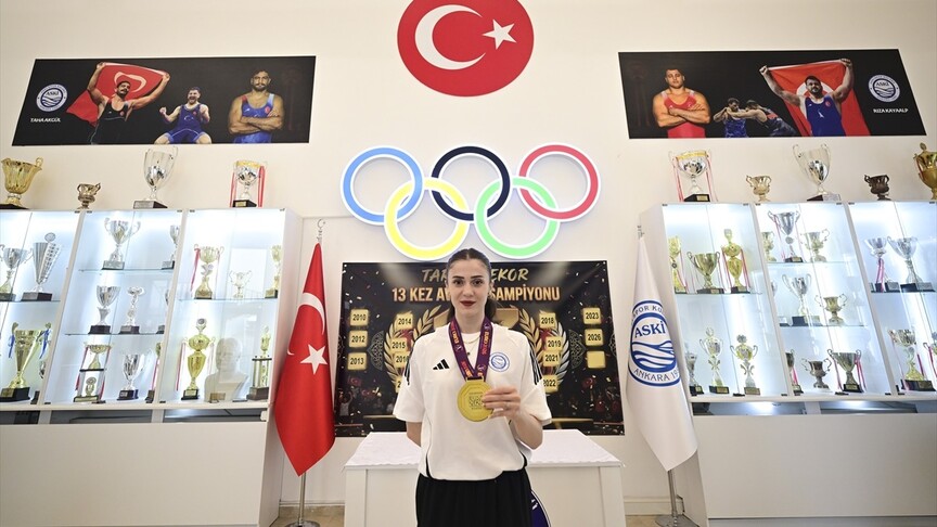 Milli tekvandocu Merve Dinçel'in hayali "unutulmazlar" arasına adını yazdırmak