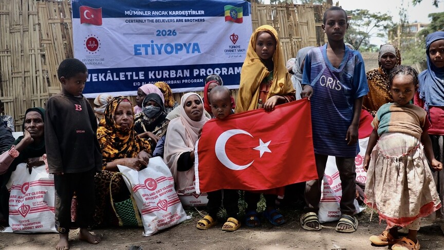 TDV, Etiyopya'da kurban organizasyonlarından insani yardımlara kadar pek çok faaliyet yürütüyor