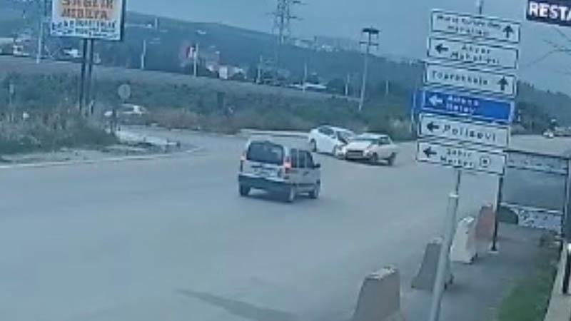 Osmaniye’de zincirleme kaza kamerada; 8 yaralı