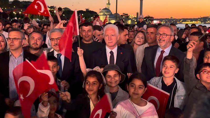 İstanbul'un fethinin 573. yıl dönümü Üsküdar'da coşkuyla kutlandı
