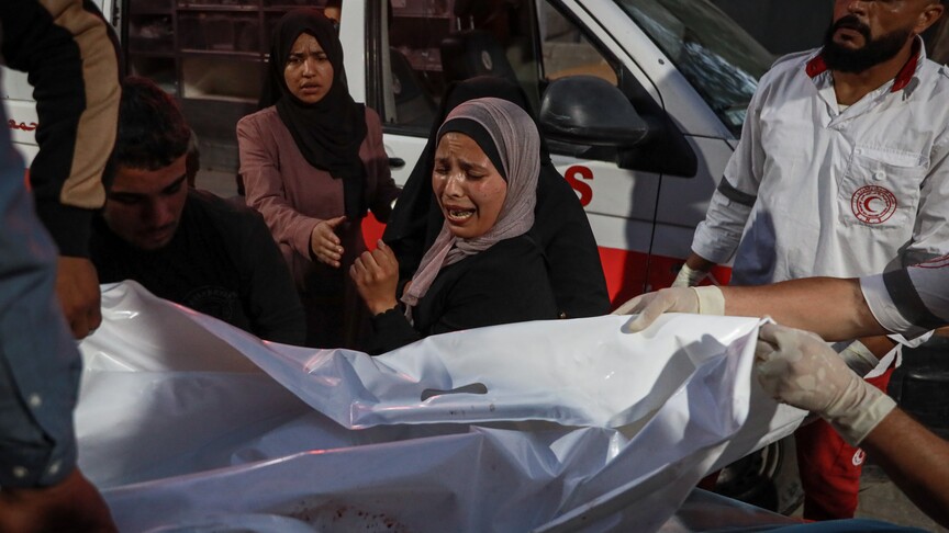 İsrail'in Gazze Şeridi'ne düzenlediği saldırıda bir kişi hayatını kaybetti