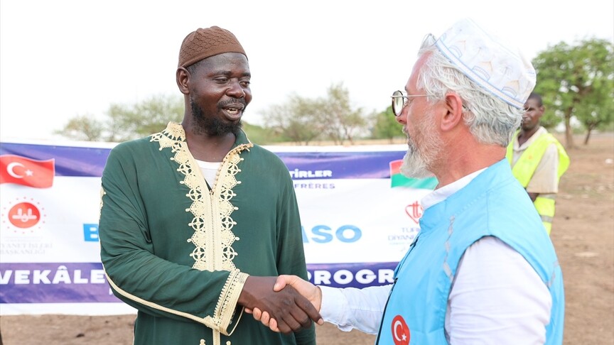 Burkina Faso halkı yardım organizasyonları dolayısıyla Türkiye'ye minnettar