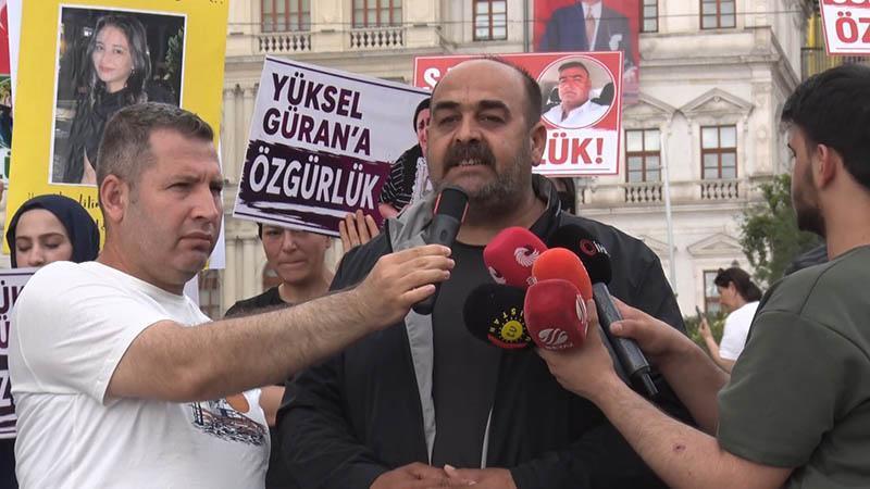 Narin Güran’ın babası Arif Güran İstanbul’da açıklama yaptı; Ahmet Minguzzi’nin mezarını ziyaret etti