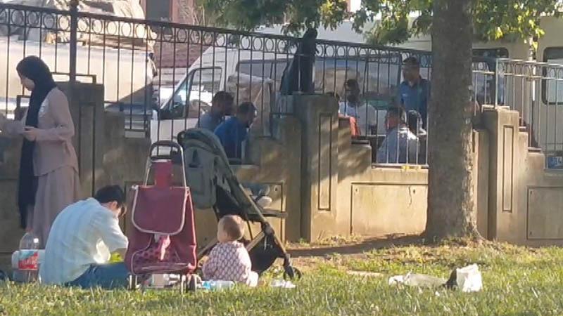 Pendik’te kaldırımda mangal, parkta piknik yaptılar; cezadan kaçamadılarPendik’te park ve bahçelerdeki mangal yasağına rağmen kaldırımda mangal yapan kişilere polis ekiplerince para cezası yazıldı.