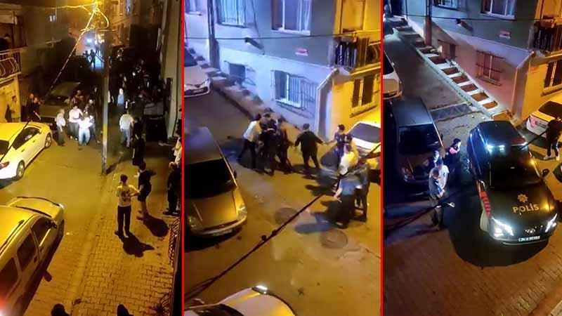Kağıthane’de uyuşturucu operasyonunda dayı ve abi şüpheliyi kaçırmaya çalıştı; sokak karıştı