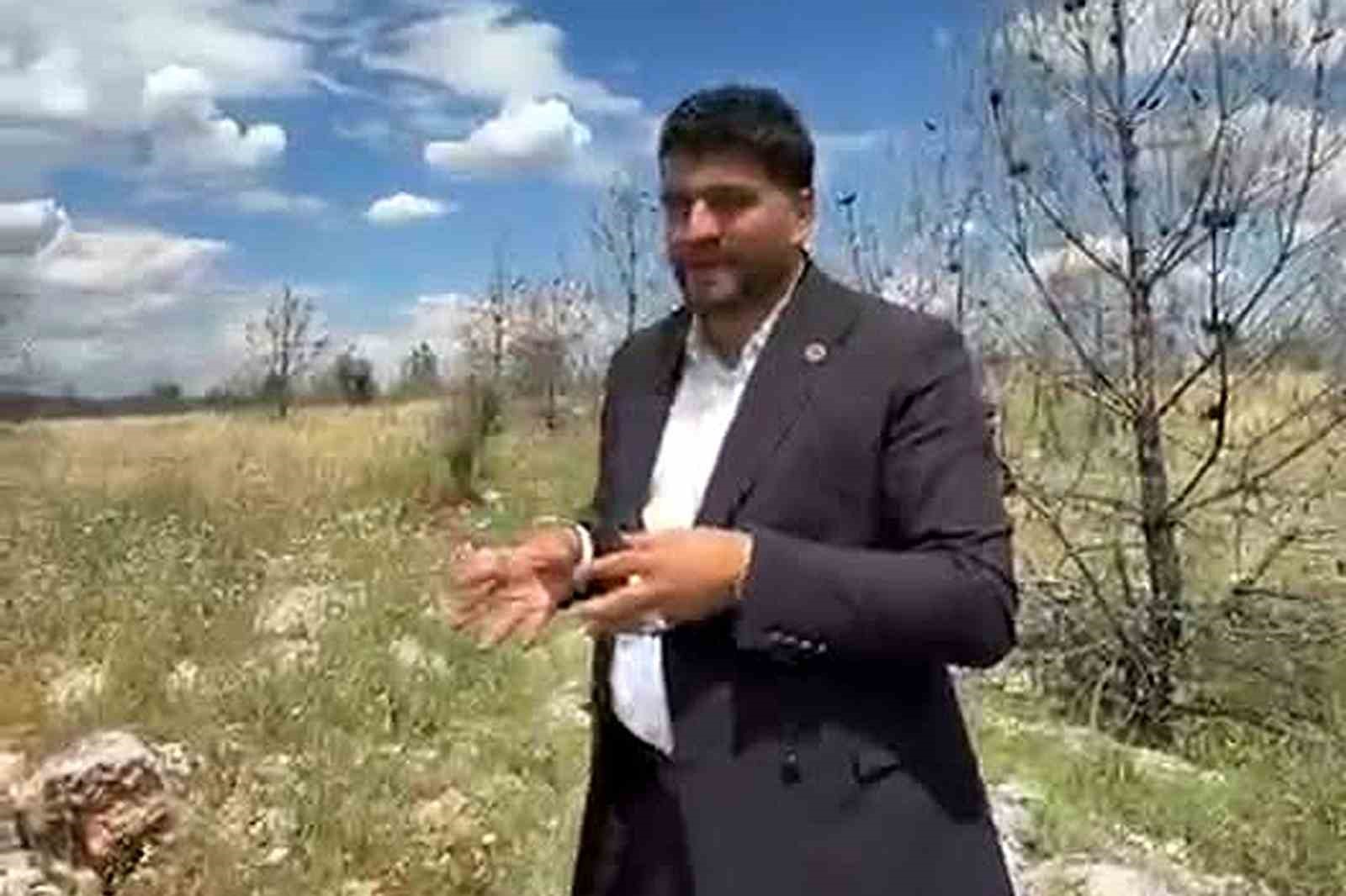 Vatandaşlardan ormanlık alana arazi yolu talebi