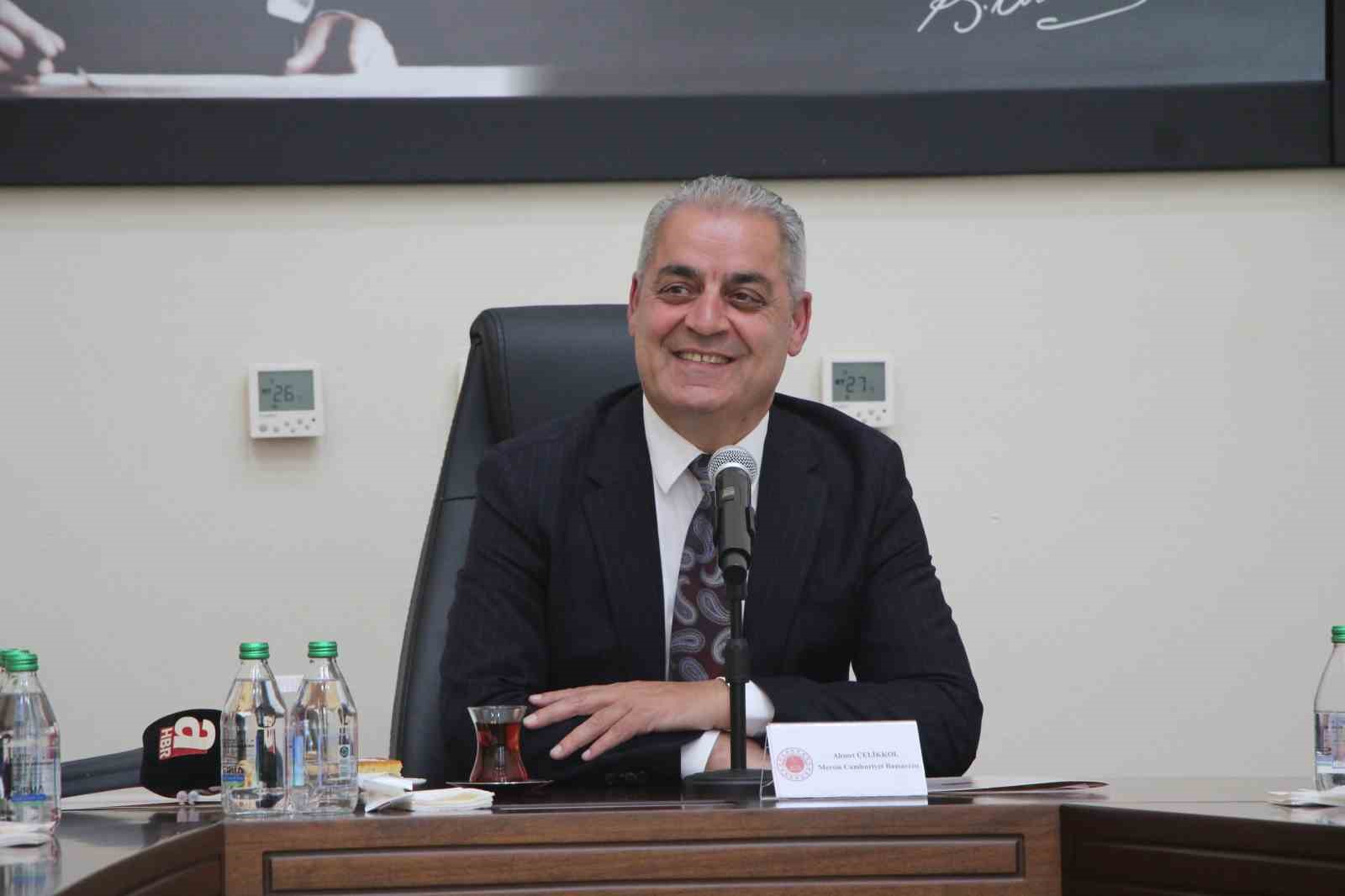 Başsavcı Çelikkol: "Mersin’i, Türkiye’de hukuka güven duygusunun en yüksek olduğu il yapacağız"