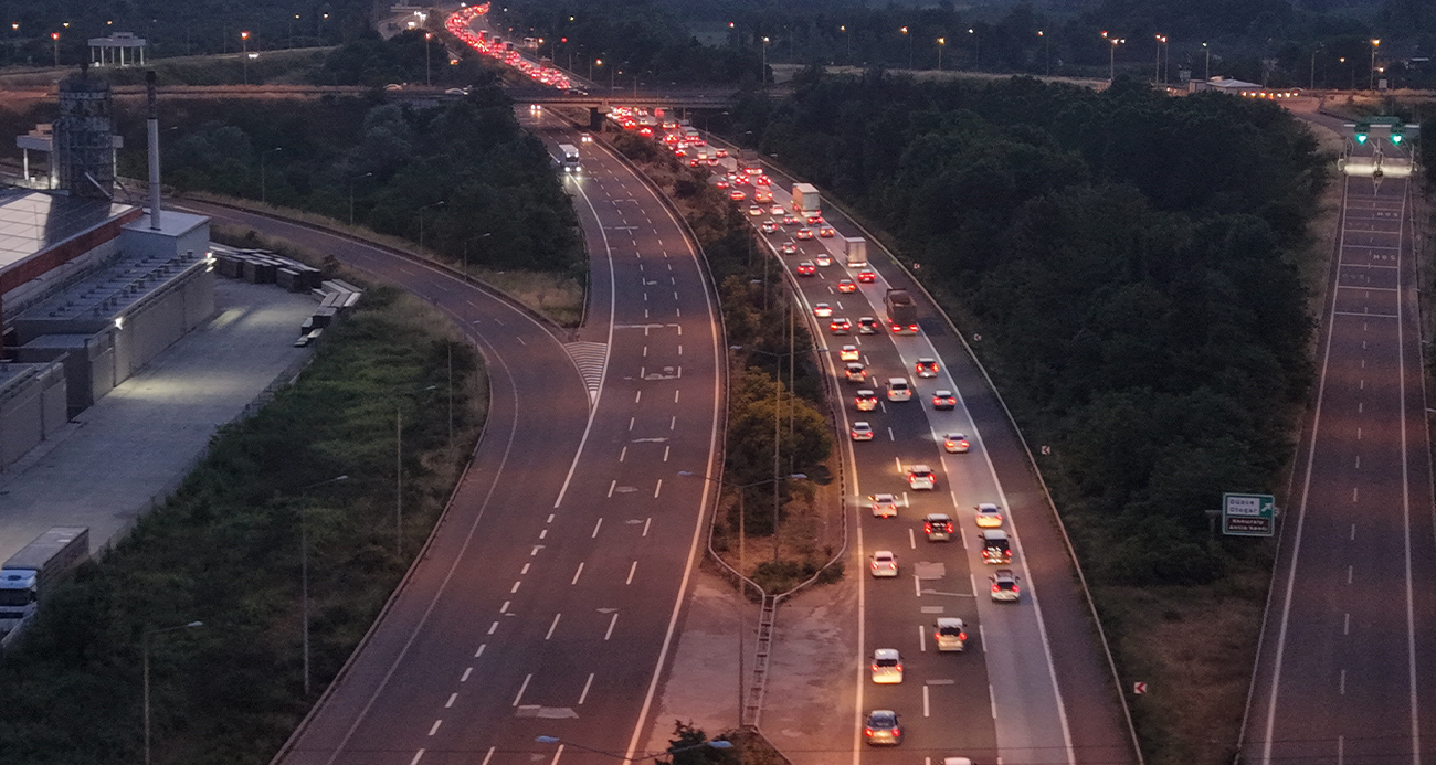 Bayram bitti trafik bitmedi!