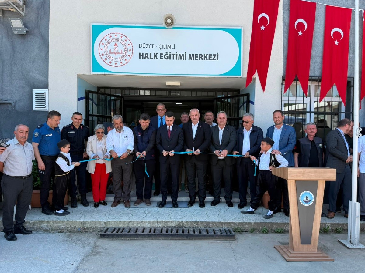 Çilimli’de hayat boyu öğrenmeye modern merkez