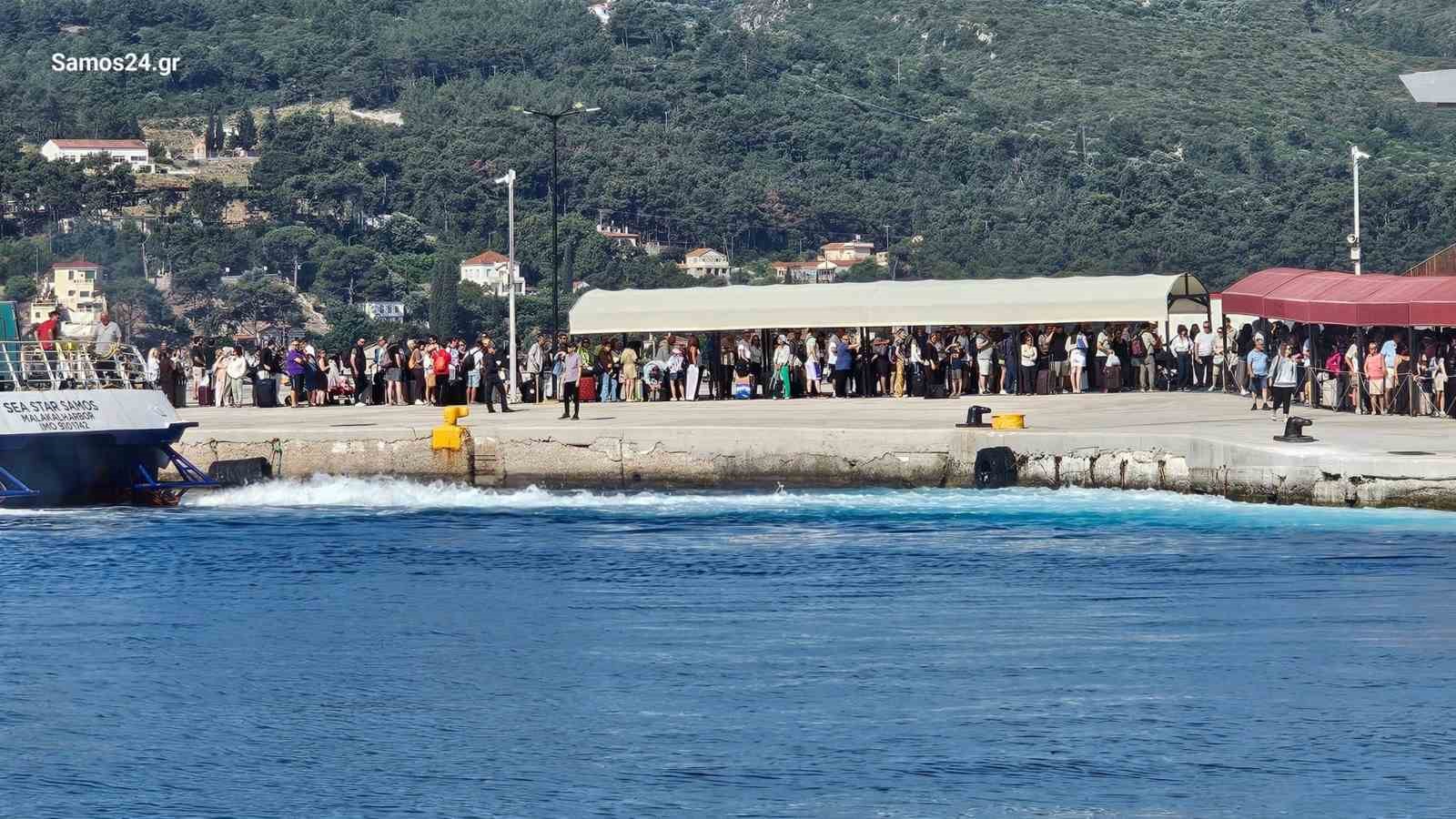 Yunanistan’ın Sisam Adası’na 3 ayda 15 bin Türk ziyaret etti