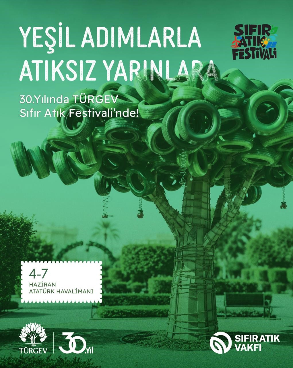 TÜRGEV, Sıfır Atık Festivali’nde gençleri sürdürülebilir yaşamla buluşturacak