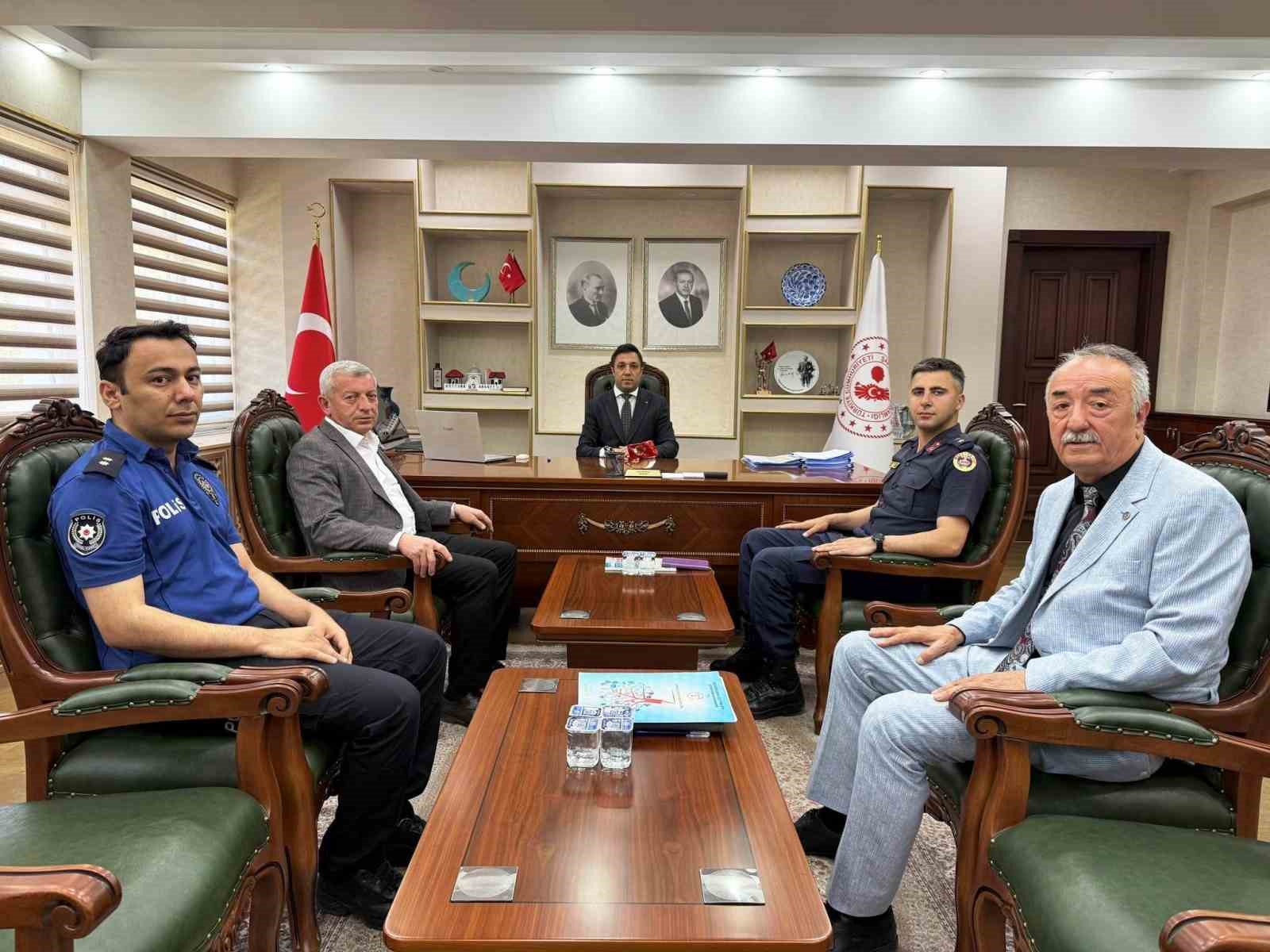 Şaphane’de okul öğrenci güvenliği iş birliği toplantısı gerçekleştirildi