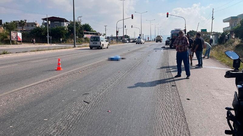 Otomobilin arkadan çarptığı motosikletteki Feyza Nur öldü, babası ağır yaralandı