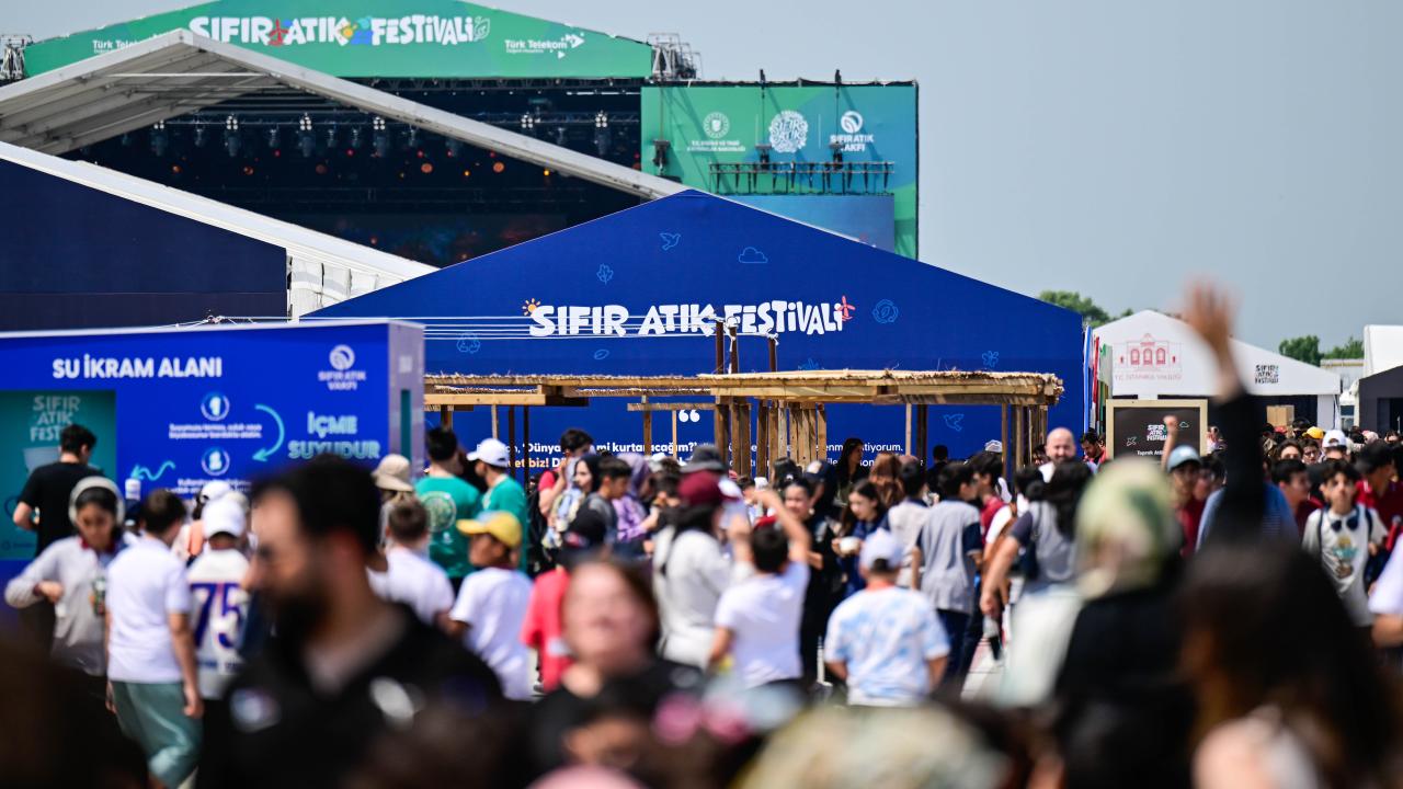 Sıfır Atık Festivali Atatürk Havalimanı'nda devam ediyor