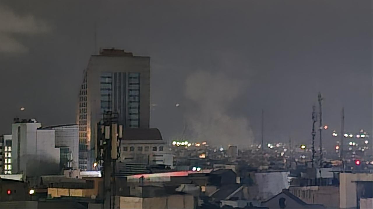 İran'ın başkenti Tahranda patlama sesleri duyuldu